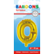 Folie Ballon Letter O Goud 41cm met Rietje Folie Ballon Letter O Goud 41cm met Rietje