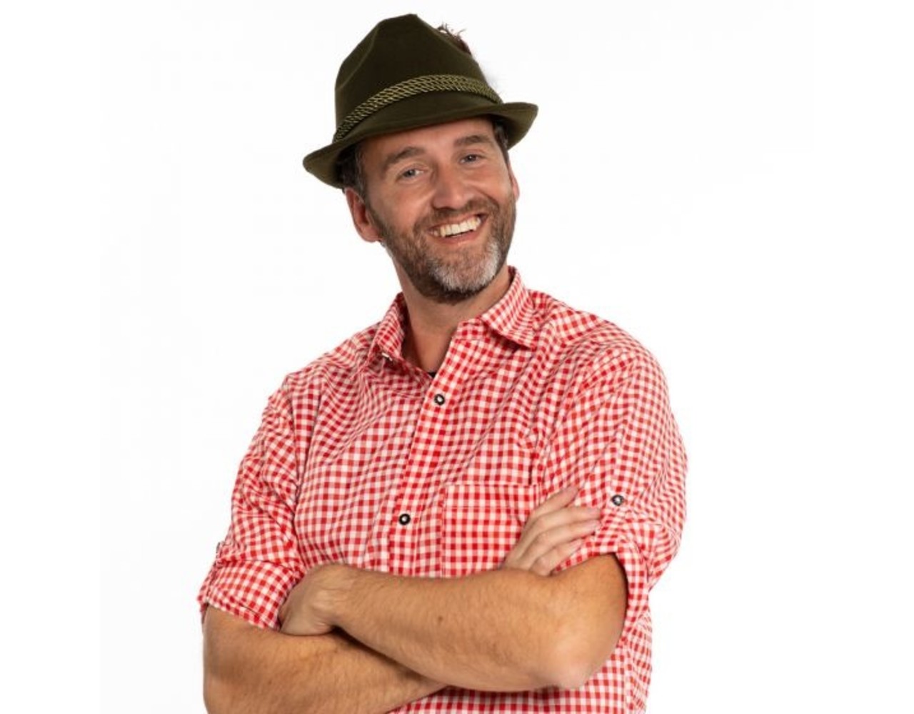 Oktoberfest Tiroler Hoed Bruin - Partywinkel Oktoberfest Tiroler Hoed Bruin - Partywinkel