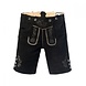 Lederhose Leer Kort Zwart en Bretels Lederhose Leer Kort Zwart en Bretels