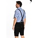 Lederhose Leer Kort Zwart en Bretels Lederhose Leer Kort Zwart en Bretels