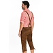 Lederhose Leer Lang Donkerbruin en Bretels Lederhose Leer Lang Donkerbruin en Bretels
