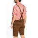 Lederhose Leer Kort Donkerbruin en Bretels Lederhose Leer Kort Donkerbruin en Bretels