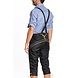 Lederhose Lang Zwart en Bretels Lederhose Lang Zwart en Bretels