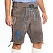 Lederhose Leer Kort Schaduw Blauw en Riem Lederhose Leer Kort Schaduw Blauw en Riem
