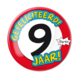 Button 9 jaar Verkeersbord 10,2cm Button 9 jaar Verkeersbord 10,2cm