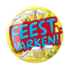 Button Feest Varken 10,2cm Button Feest Varken 10,2cm