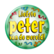 Button Liefste Peter van de Wereld 10,2cm Button Liefste Peter van de Wereld 10,2cm