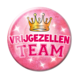 Button Vrijgezellen Team Vrouw 10,2cm Button Vrijgezellen Team Vrouw 10,2cm