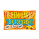 Gevelvlag Ik Ben Jarig 3x Toeteren! 1,5m Gevelvlag Ik Ben Jarig 3x Toeteren! 1,5m