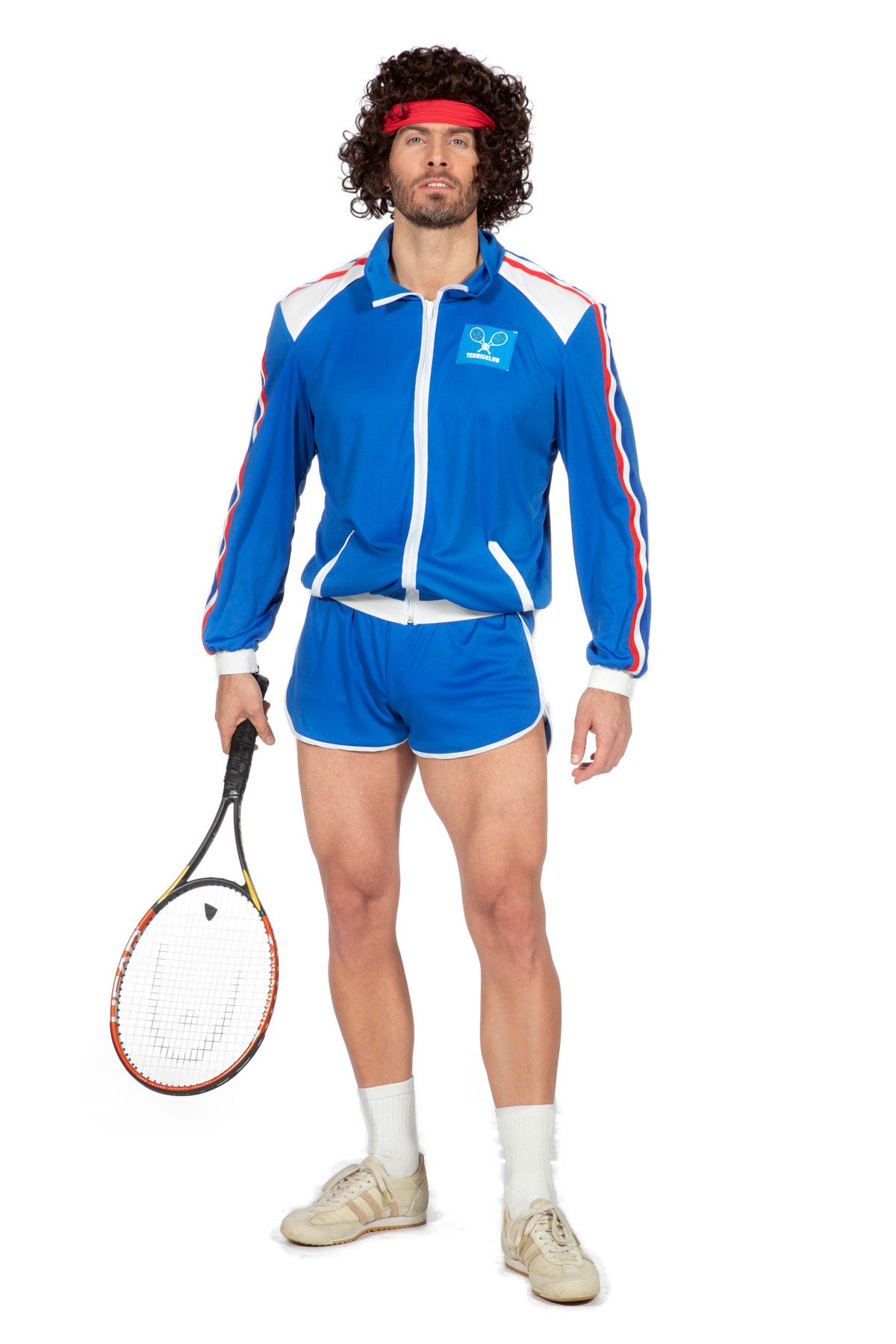 Canada Poging Adverteerder Tennis Outfit 80'S Heren - Partywinkel