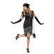 Flapper Jurk Luxe Zwart Flapper Jurk Luxe Zwart