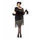 Flapper Jurk Zwart Flapper Jurk Zwart
