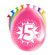 Ballonnen 5 Jaar Hoera 30cm 8st Ballonnen 5 Jaar Hoera 30cm 8st