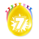Ballonnen 7 Jaar Hoera 30cm 8st Ballonnen 7 Jaar Hoera 30cm 8st
