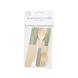 Bestek Donker Groen Chevron 18st Bestek Donker Groen Chevron 18st