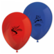 Spiderman Ballonnen Warriors 28cm 8st Spiderman Ballonnen Warriors 28cm 8st