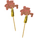 Happy Birthday Cocktailprikkers Golden Dusk 12cm 12st Happy Birthday Cocktailprikkers Golden Dusk 12cm 12st