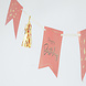 Happy Birthday Slingers Met Tassel Golden Dusk 4m Happy Birthday Slingers Met Tassel Golden Dusk 4m