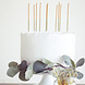 Happy Birthday Kaarsen Golden Dawn 12,5cm 16st Happy Birthday Kaarsen Golden Dawn 12,5cm 16st