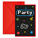 Gaming Party Uitnodigingen Gaming Party Uitnodigingen