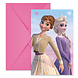 Frozen 2 Wind Spirit Uitnodigingen 6st Frozen 2 Wind Spirit Uitnodigingen 6st