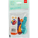 Ballonnen Yay Congrats Gekleurd 23cm 8st Ballonnen Yay Congrats Gekleurd 23cm 8st