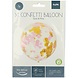 Confetti Ballon Roze Goud 61cm Confetti Ballon Roze Goud 61cm