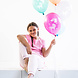 Ballonnen Unicorn & Regenboog 33cm 6st Ballonnen Unicorn & Regenboog 33cm 6st