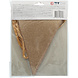 Vlaggenlijn Rose Gouden Glitter 6m Vlaggenlijn Rose Gouden Glitter 6m