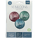 Ballonnen Happy Birthday Paars Groen Blauw 48cm 3st Ballonnen Happy Birthday Paars Groen Blauw 48cm 3st
