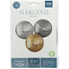 Ballonnen Congrats Zwart Zilver Goud 48cm 3st Ballonnen Congrats Zwart Zilver Goud 48cm 3st