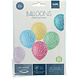 Ballonnen Confetti Gekleurd 33cm 6st Ballonnen Confetti Gekleurd 33cm 6st