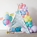 Ballonnen Confetti Gekleurd 33cm 6st Ballonnen Confetti Gekleurd 33cm 6st