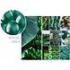 Groene Ballonnen Chroom 33cm 10st Groene Ballonnen Chroom 33cm 10st