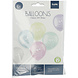 Ballonnen Happy 4Th Bday 33cm 6st Ballonnen Happy 4Th Bday 33cm 6st