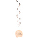 Happy Birthday Hangdecoratie Roze 75cm 5st Happy Birthday Hangdecoratie Roze 75cm 5st