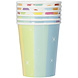 Happy Birthday Bekers Regenboog Confetti 250ml 6st Happy Birthday Bekers Regenboog Confetti 250ml 6st