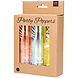 Confetti Kanonnen Set Metallic 15cm 3st Confetti Kanonnen Set Metallic 15cm 3st
