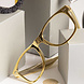 Bril Metallic Goud Bril Metallic Goud
