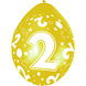 Ballonnen 2 Jaar Versiering 30cm 5st Ballonnen 2 Jaar Versiering 30cm 5st