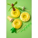 Opblaas Ananas Bekerhouder 27cm Opblaas Ananas Bekerhouder 27cm