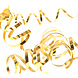 Gouden Serpentine Metallic 3st Gouden Serpentine Metallic 3st