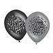 Happy New Year Ballonnen 30cm 8st Happy New Year Ballonnen 30cm 8st