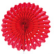 Papieren Waaier Rood 45cm Papieren Waaier Rood 45cm