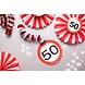 Hangdecoratie 70 Jaar Verkeersbord 75cm 3st Hangdecoratie 70 Jaar Verkeersbord 75cm 3st