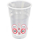 Bekers 65 Jaar Verkeersbord Plastic 350ml 8st Bekers 65 Jaar Verkeersbord Plastic 350ml 8st