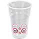 Bekers 60 Jaar Verkeersbord Plastic 350ml 8st Bekers 60 Jaar Verkeersbord Plastic 350ml 8st