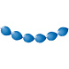 Blauwe Ballonslinger 3m 8st Blauwe Ballonslinger 3m 8st