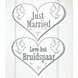 Deurbord Just Married 45cm Deurbord Just Married 45cm