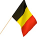 Belgie Zwaaivlag 45cm Belgie Zwaaivlag 45cm